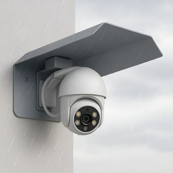 CCTV system installed at a property