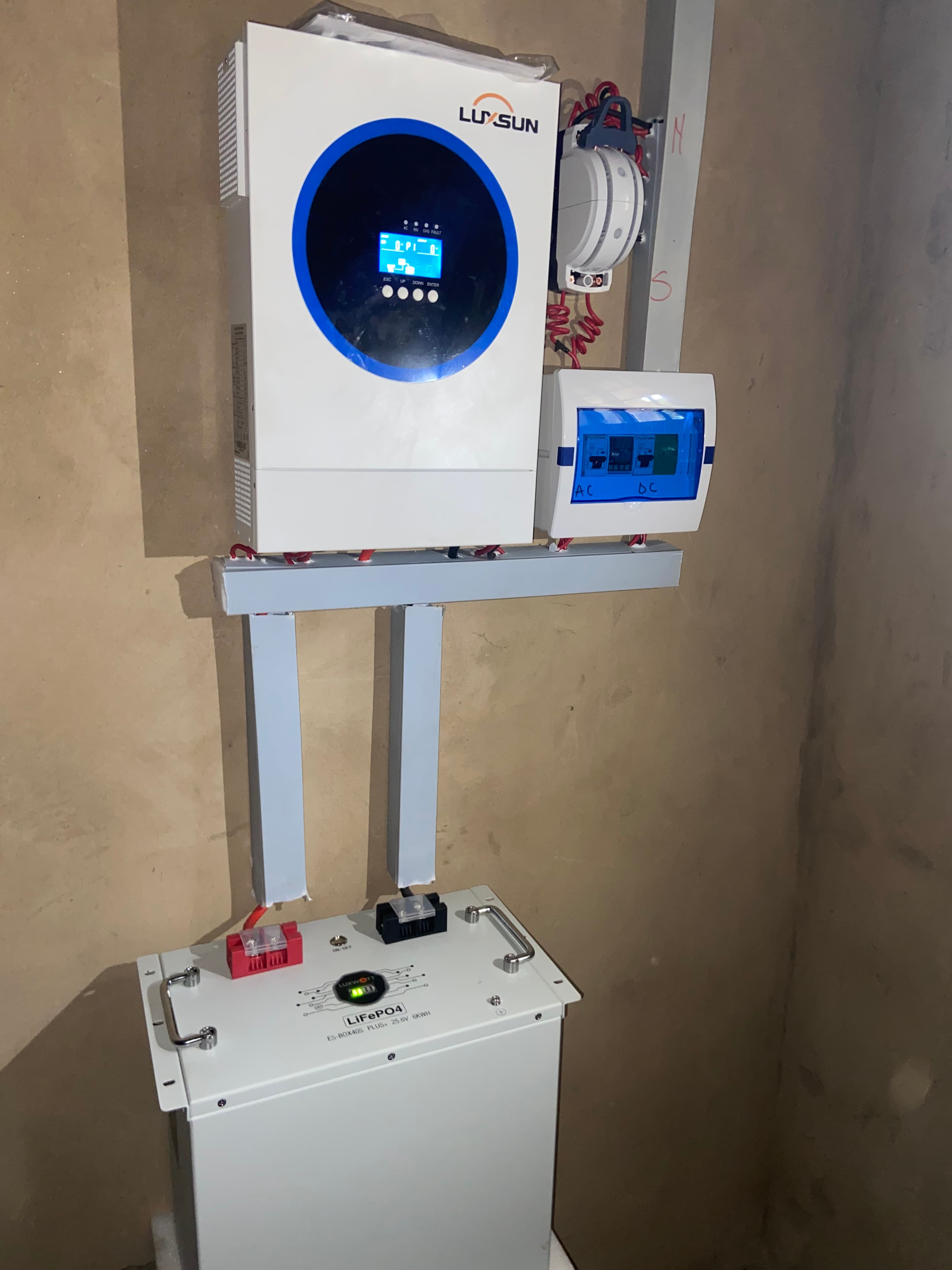 5kVA complete installation indoors